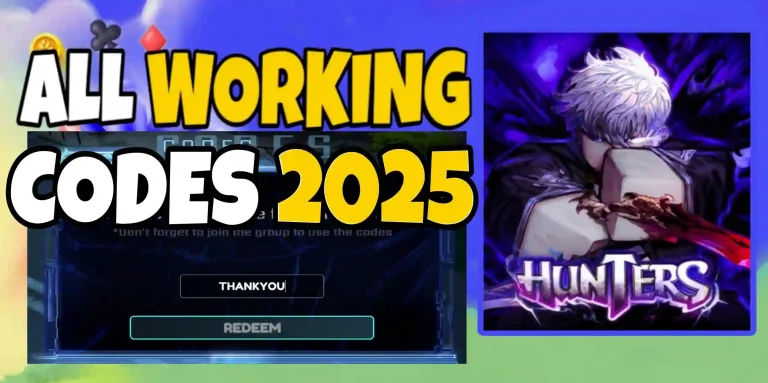 Roblox Hunters codes