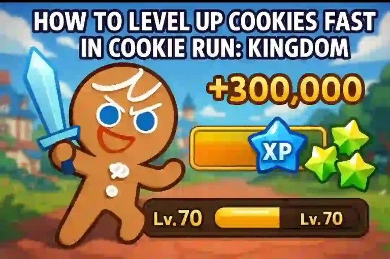 How to Level Up Cookies Fast in Cookie Run: Kingdom